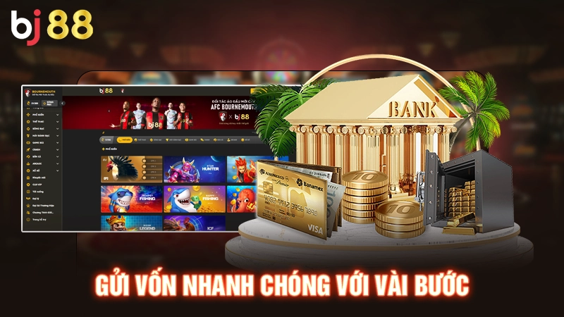 Nạp tiền nhanh chóng với vài bước
